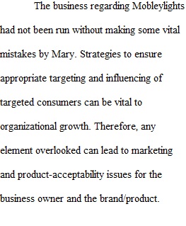Mary’s Marketing Mistakes